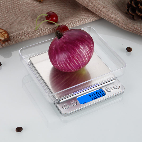 Digital Kitchen Scale Stainless Steel Weight Balance Scale